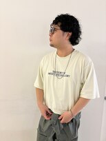 エンドリンク(endlink)&nbsp;センターパートウルフパーマ