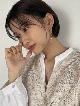 キートス(Kiitos) ショートボブ丸みショート乾かすだけでまとまるショート