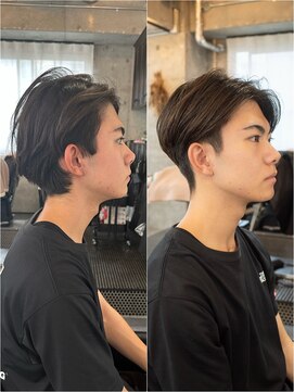 ボンド 三軒茶屋(Bond) お客様before&after◎三軒茶屋 RYUKI メンズカット