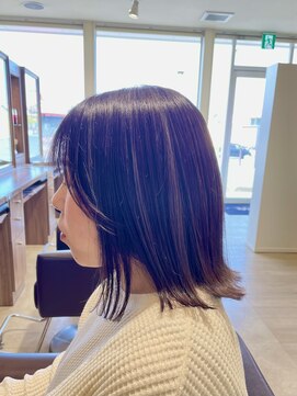 ヘアメイク アリエス 富谷店(HAIR MAKE aries) 【aries富谷店】外ハネハイライト