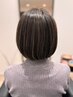 白髪ぼかしハイライト+カット+トナーカラー+トリートメント