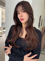 ソヨン 栄店(SOYON)&nbsp;フェミニンロング/似合わせカット/メルティカラー/2wayバング1