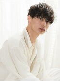 ナチュラルマッシュ ニュアンスパーマ 刈り上げ MOMO