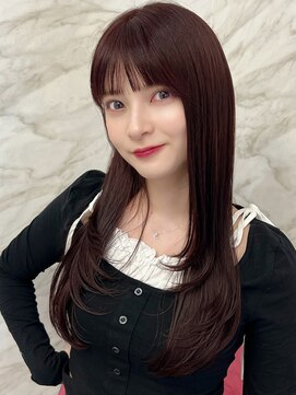 ロンド フィーユ(Lond fille) くびれヘア/髪質改善/縮毛矯正/レイヤーカット/韓国/顔周り/銀座