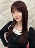 くびれヘア/髪質改善/縮毛矯正/レイヤーカット/韓国/顔周り/銀座
