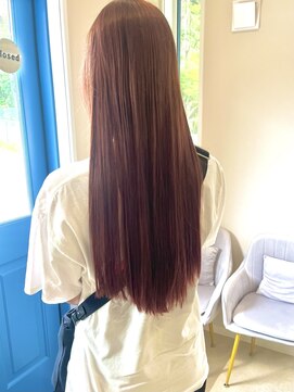 サンリット(SUNLYT) ブリーチなし　ピンク　髪質改善