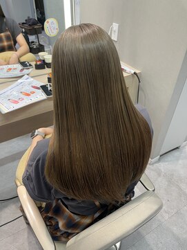 メロウバイケンジ(mellow by KENJE) ダブルカラー/ブリーチカラー/グレージュカラー/ベージュカラー