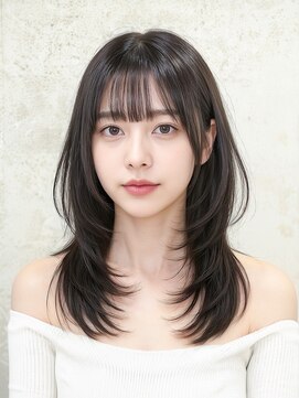 プティ(PUTY) 三宮　レイヤーカット　髪質改善　韓国レイヤー　艶カラー
