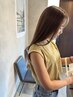 【艶と質感アップ】髪質改善ストレート+カット