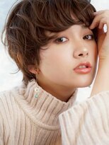 コンティロミー(CONTI ROMMY.)&nbsp;小顔マッシュゆるふわミディアム☆ココアブラウン20代～50代