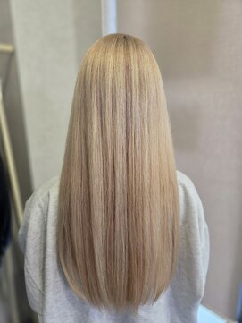 イリエヘア 川口(irier hair) 抜きっぱなしムラシャン仕上げホワイト【薬師神】