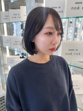 ミニボブ/韓国/ボブ/髪質改善/縮毛矯正/岐阜n7