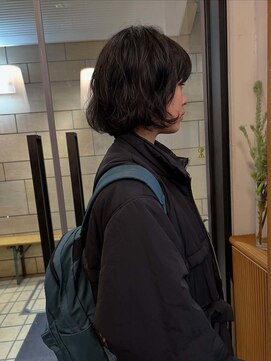 テテコケット(tete coquette) 『真通知弘』ニュアンスパーマとカジュアルボブ