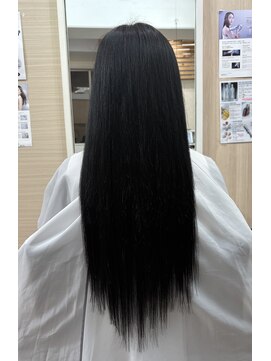 アーチフォーヘアー(a rch for hair) ミリエクステ☆黒髪ロングヘア