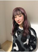 ピンク　アンブレラカラー