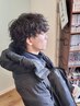 【糸永指名】セットが苦手でもキマる メンズパーマ 11000円