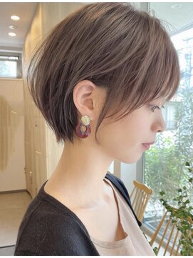 サンドパールス 仙台店(sand PALCE) 髪質改善/大人ガーリー/似合わせカット/ショートボブ前髪/仙台