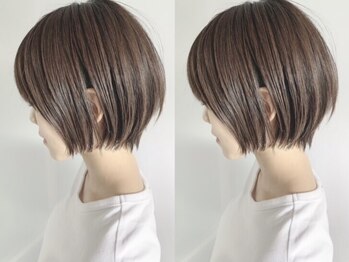 ティグリオ(Tiglio)の写真/【岐阜・鏡島】デザイン性の高いカットで360°美しいフォルムが毎日続く☆毎朝のセットもしやすく楽ちん♪