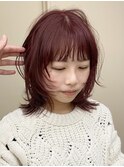 ブリーチなしカラーブリーチなしダブルカラー春カラーレイヤー