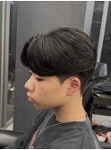 MEN’S HAIR/ショートセンターパート