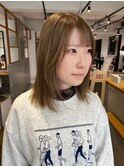 ハイトーンベージュ【20代30代40代/イルミナカラー/髪質改善】