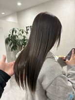 フラグス(FLAGS) 髪質改善縮毛矯正で叶うモテ艶ロング