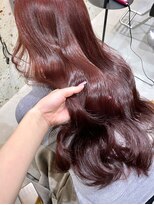 ティム(tim)&nbsp;《hinako》*。控えめでも可愛いRed brown