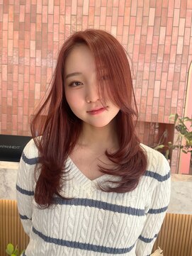 ソレイユトウキョウシブヤ(SOLEIL TOKYO shibuya) 《ブリーチなし》《アプリコットオレンジ》《レイヤー》