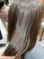 ピークアブー アヴェダ ギンザシックス(PEEK-A-BOO AVEDA GINZASIX)&nbsp;グレージュ　ブリーチなしブルージュオイルケアカラー◆