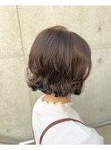 【コテ巻き風ボブパーマ】梅田で可愛いボブパーマ☆style