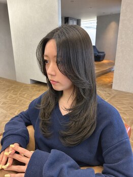 マルクヘアケア(MALQ HAIR CARE)の写真/伸ばしかけの髪もふわっとくびれ感のあるヘアに!再現性も高く、毛先まで艶と潤い溢れる質感に♪【福井】