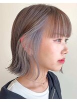 ソメルン 秋葉原 秋葉原で叶えるグレージュインナーカラー