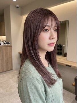 ノイ(neu) 【静岡エリア】透明感ラベンダーブラウンミディ