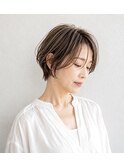 大人可愛いコンパクトミニボブ