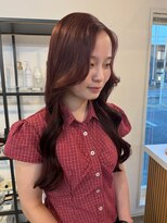 クララジャパン ナベシマ(CLALA JAPAN Nabeshima) 髪質改善カラー 艶髪 縮毛矯正 質感ストレート ミディアム