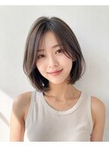 小顔映えこなれ感のあるレイヤーカット
