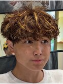 ハイライト×フリックパーマ