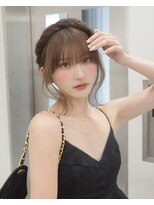 ベレーザシェルト(Beleza scelto)&nbsp;20210_ヘアセットカチモリシニヨン/結婚式/披露宴/2次会/卒業式