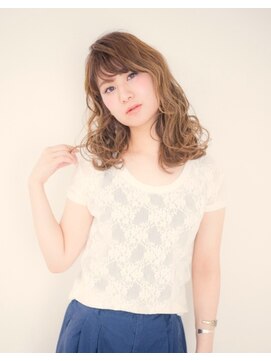 アオイ(AOI by A.Design) 【ARISE都立大学】　フェミニン大きめカール