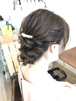 ロカット サロン(Roquat Salon)&nbsp;定番結婚式ゆるふわアップアレンジ 【ヘアアレンジ  立川南/袴】