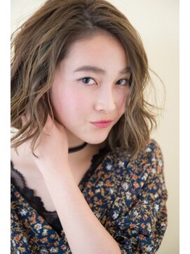 ワン 茅ヶ崎(ONE002) マッシュ/くびれヘア/ビタミンカラー/メルティーカラー/茅ヶ崎