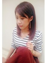 ユニヘアデザイン(Uni.hair design)&nbsp;ピンクアッシュカラー