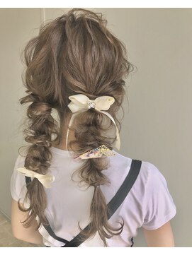 ユーフォリア 新宿通り(Euphoria) 【Euphoria】とにかく可愛い編みおろしツイン♪長谷川壮