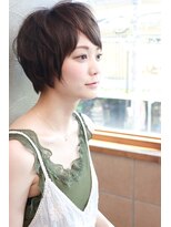 ネオリーブクレア 綱島店(Neolive Krea)&nbsp;ひし形シルエットとトップのパーマで横顔美人☆小顔♪