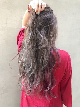 クリック ヘアスタジオ 富士見台店(CLiC Hair Studio) 【ハイライトグレージュ×インナーカラー】担当yuka