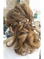 サロンドジュネ(salon de JUNE)&nbsp;ハーフアップ