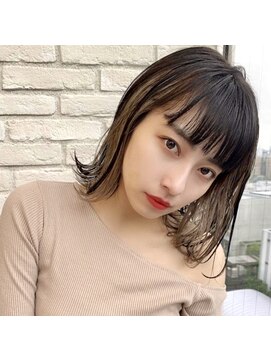 ロンド 表参道店(Lond) 【Lond倉崎涼】インナーカラーミルクティー