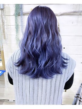 トーク 伊丹本店(TAL'KE) TAL'KE/バレイヤージュ×アッシュパープル_785