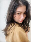 【透明感ベージュ系カラー×重めレイヤー】木村留維