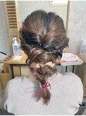 ☆編みおろしヘア☆